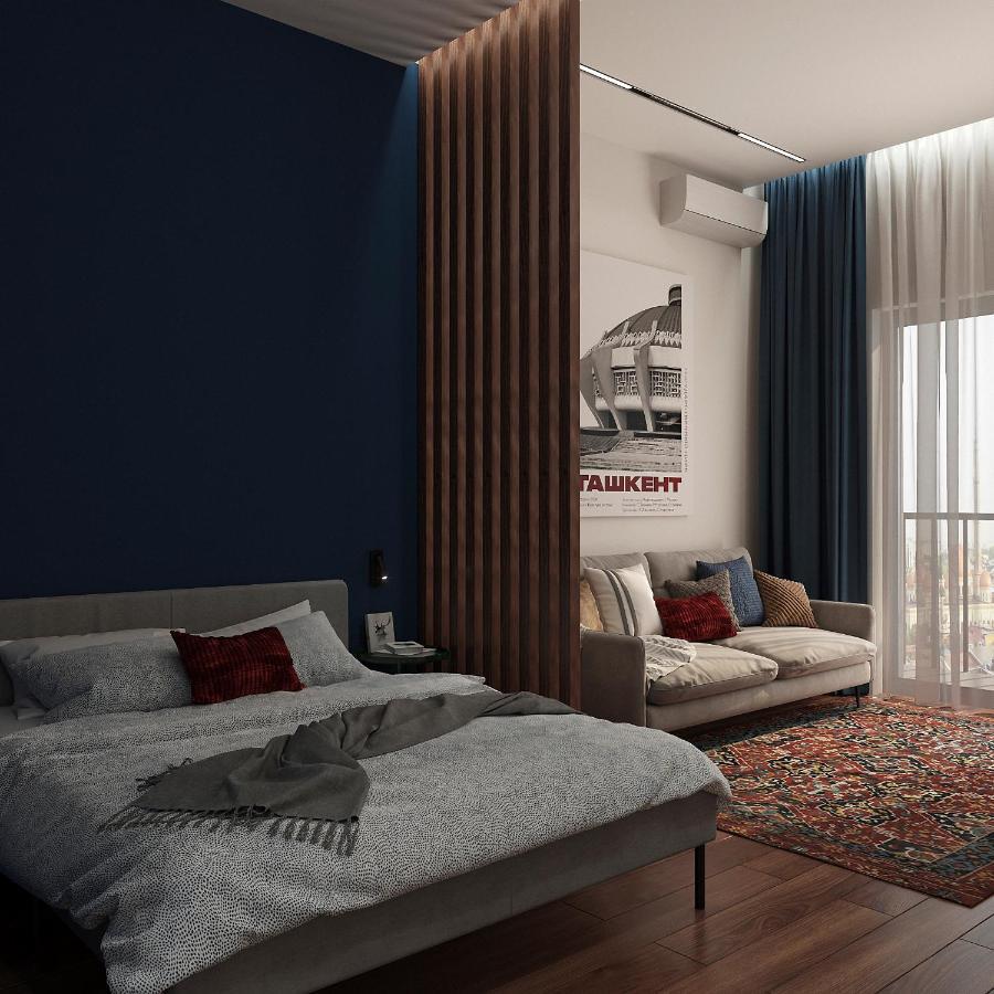 Blueloft 52 I Tashkent Apartment With Balcony Zewnętrze zdjęcie