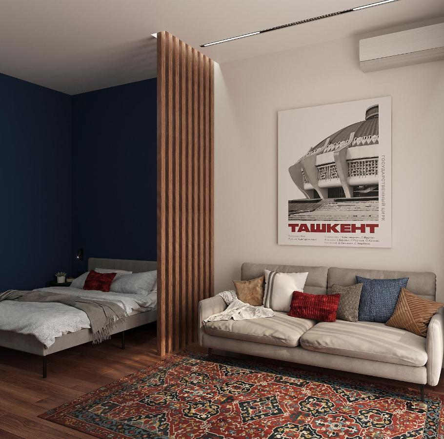 Blueloft 52 I Tashkent Apartment With Balcony Zewnętrze zdjęcie